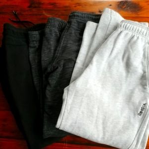 2 urban pipeline sweatpants and one Reebok